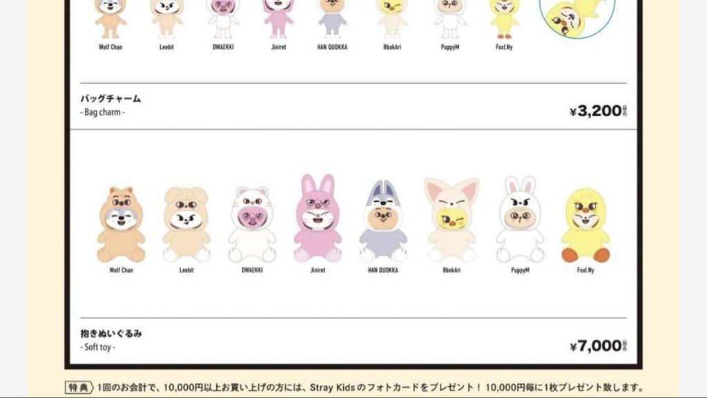 [USED] StrayKids skzoo huggable plush toy puppym
