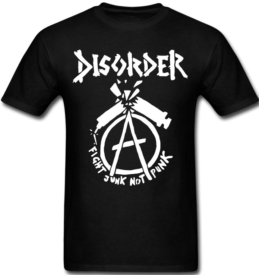 DISORDER T shirt band Hardcore Punk Rock Ska Anarcho Fight Junk not punk S