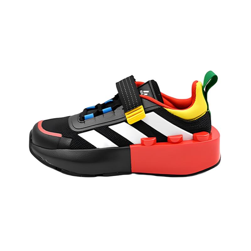 

adidas Tech RNR LEGO Core Black Cloud White Red GS Sneakers HP5877 38.5