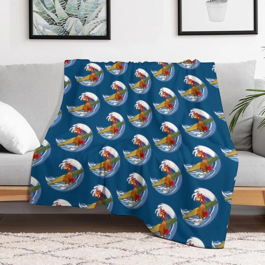 Chicken Joe Fan Art Throw Blanket Reusable Durable Soft Blanket for All Seasons