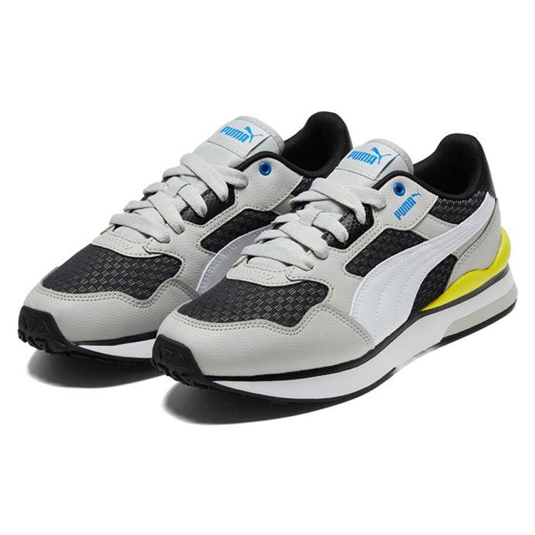 Puma R78 Futr Stoff Syntetisk Lær Retro Sport Pustende Lavsko Livsstil Fritidssko Unisex Fritidssko Grå 381067-02