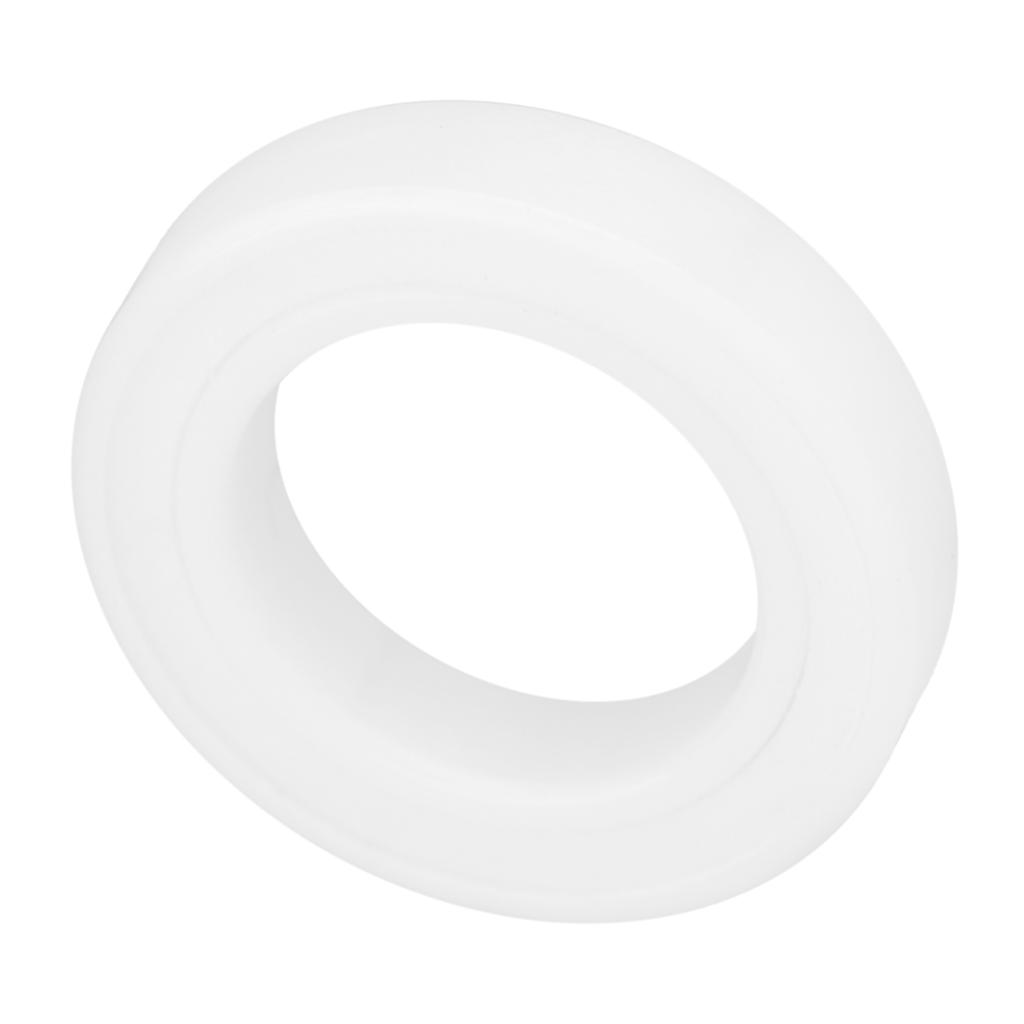 White Color ZrO2 Full Ceramic Miniature 68022RS Ball Bearing 15x24x5mm