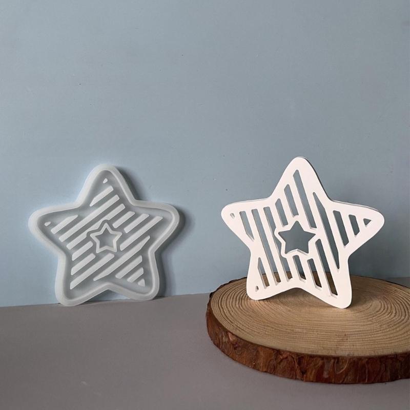 Star Shaped Frame for Craft Projects Decorative Glows Candle Making With Safe Quality Substance Heat Resistant