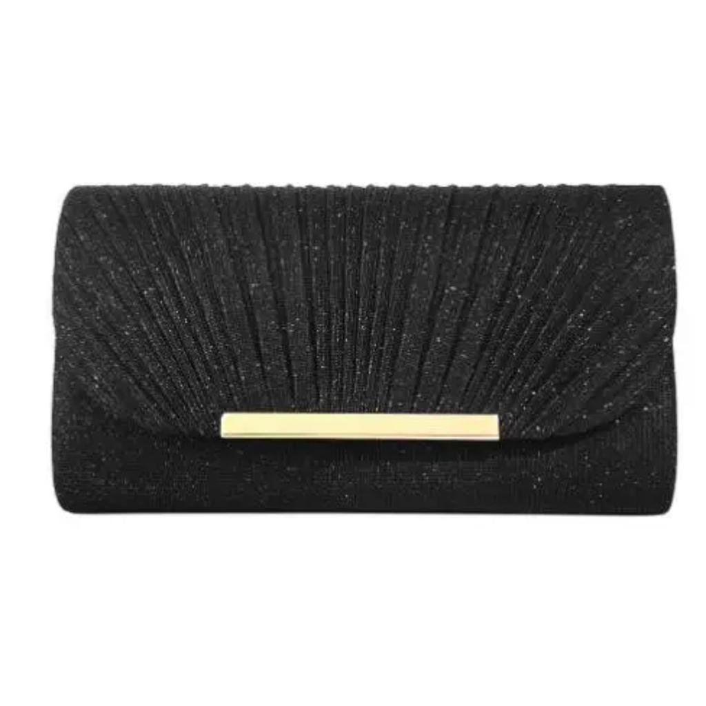 Women Evening Clutch Bag Female Crystal Day Clutch Wedding Purse Party Banquet Black Gold Silver Clutches Bag Sequin Shoulder