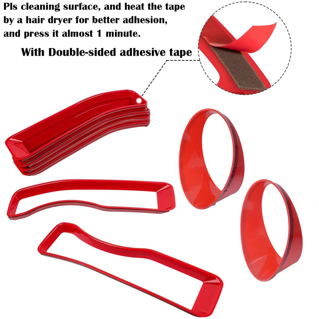 Mesh Grille Insert Grill Sticker & Headlight Turn Light Cover Trim for Jeep Wrangler JL 2018-2025 Chrome Accessories