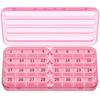 1pc 31 Day Monthly Pill Organizer, 1 Daily Compartment, Large Capacity Medicine Box, Mixed Colors for Easy Tracking, Durable