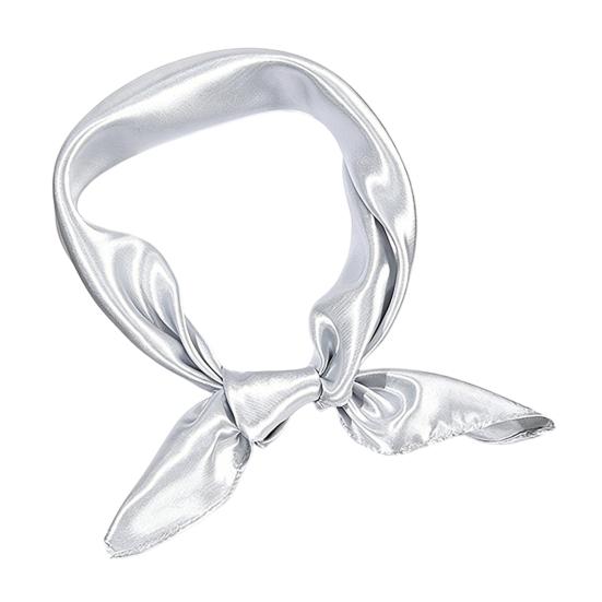 Silk Scarf Soft Breathable Smooth Satin Square Scarf Sun Protection Headscarf Headband Neck Wrap Lightweight Fashion Accessory