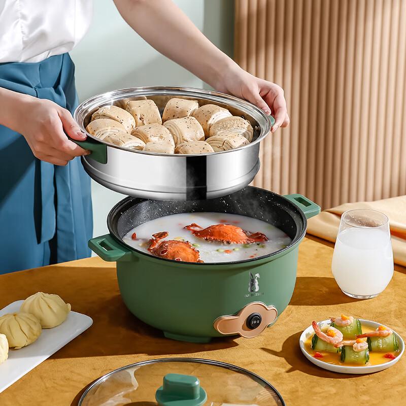 Multifunctional 304 Stainless Steel Electric Hot Pot