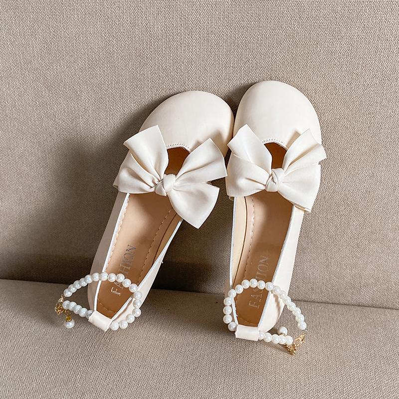 Dámské jednobotky Letní nové střední podpatek mašle korálky kulatá špička boty Mary Jane Módní pohodlné zvyšující výšku Lolita boty