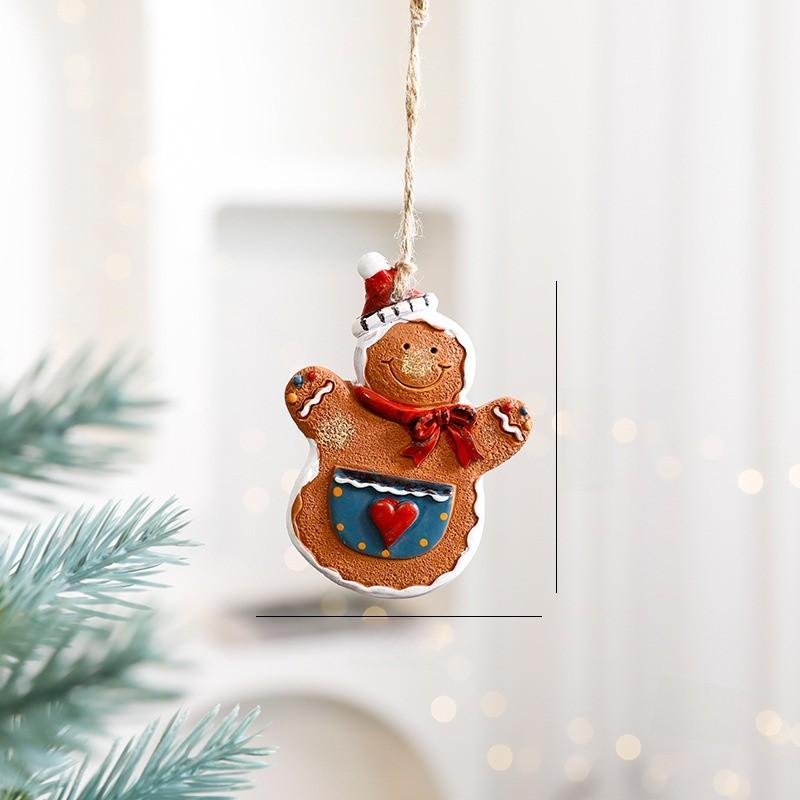 Christmas Ornaments Santa Snowman Gnome Festive Decorations Supplies Holiday