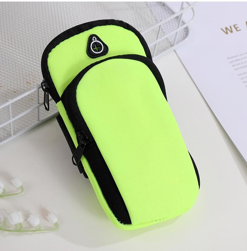 Hot Sale Sports Running Arm Bag Cycling Mountaineering Arm Mobile Phone Key Change Storage Bag Fitness Wrist Bag