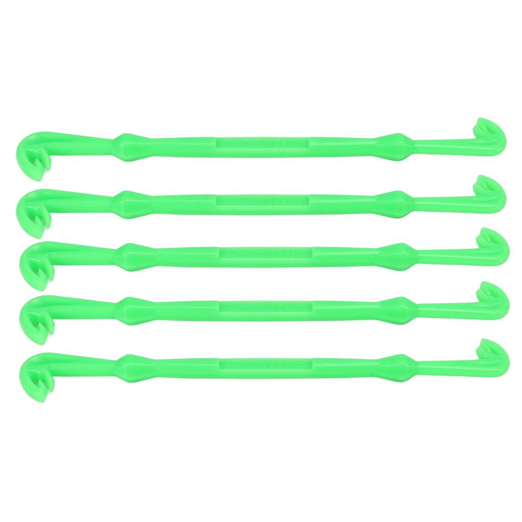 5Pcs Portable Fishing Line Knot Tool Green Plastic Hook Knot Tying Tool Fishing Gear