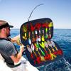 16 Pieces Fishing Lures Baits, Bait Spoons Kit for Men