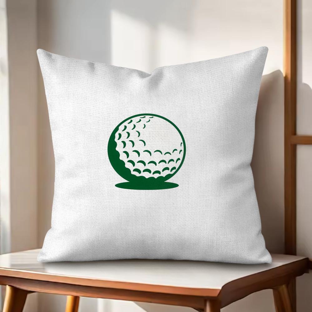 Golf Sports TTitleistS Cushion Cover Natural Linen Organic Fabric DoubleSided Printing Couch Pillow Covers Home Decor