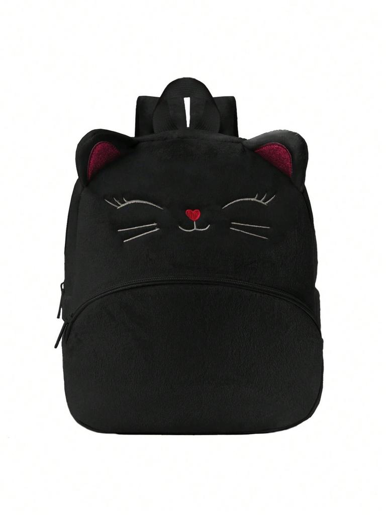 Animal Cartoon Kids Backpack With Plush Animals For School And Travel