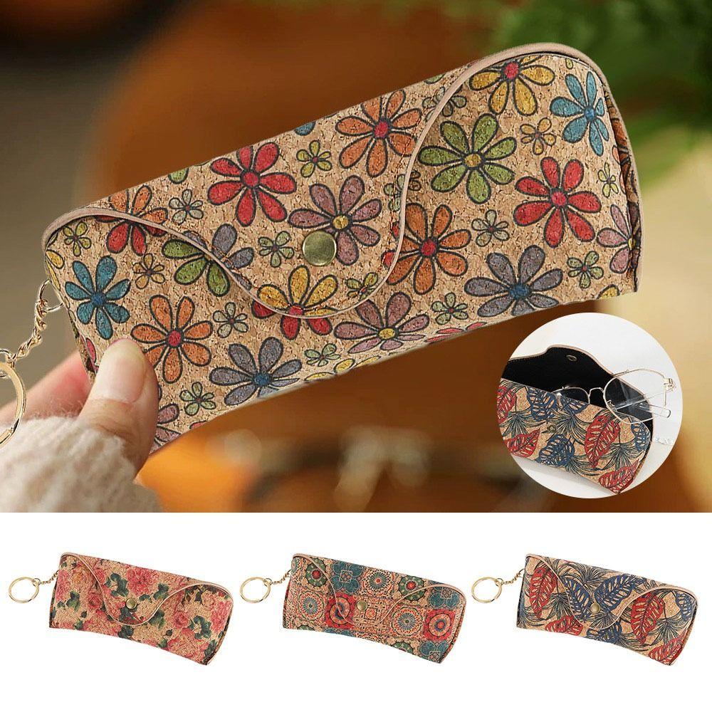 Soft Wooden Glasses Boxes Holder Hanging Reading Eyewear Case Sunglasses Pouch  Men Women