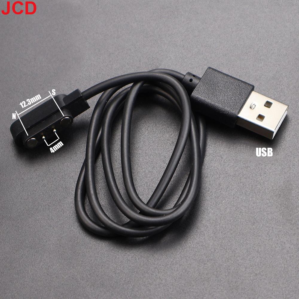 1PC Magnetic Charge Charging Cable For Smart Watch For 2/4Pin 2.5/2.8/3/4/7.62/8/9mm Distances USB Type-C Power Charger Cables