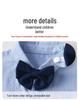 Completo estivo per bambini in stile britannico: Camicia a maniche corte, Pantaloncini, Gilet per ragazzi.