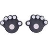 2Pcs Piano Finger Trainers ABS and Silicone Hand Grip Exerciser Piano Correctors Orthotic Tools for Strength Training(black)