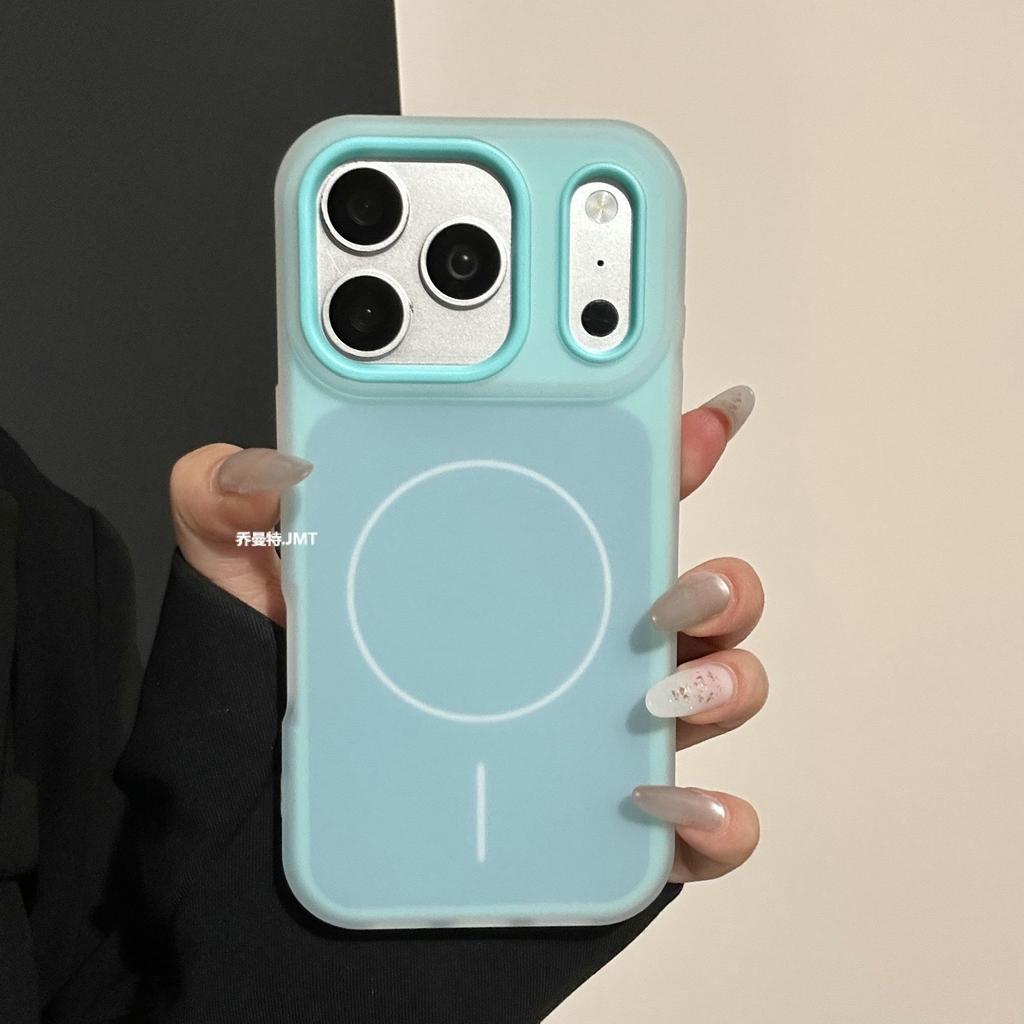 For iPhone 17 ProMax Jelly Candy Color for Magsafe Case for iPhone 13 12 14 15 16 Pro Max Plus Soft Silicon Lens Protect Cover