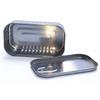 1/2PCS Sardine Can Shaped Storage Tin Box Portable Metal Material Sealed Jar with Lid for Storing Small Items Household Goods