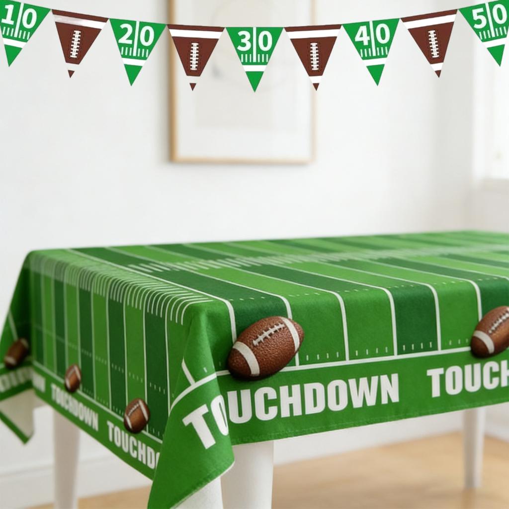 Rugby Party Party Decoration Set, Party Party Atmosphere Decoration