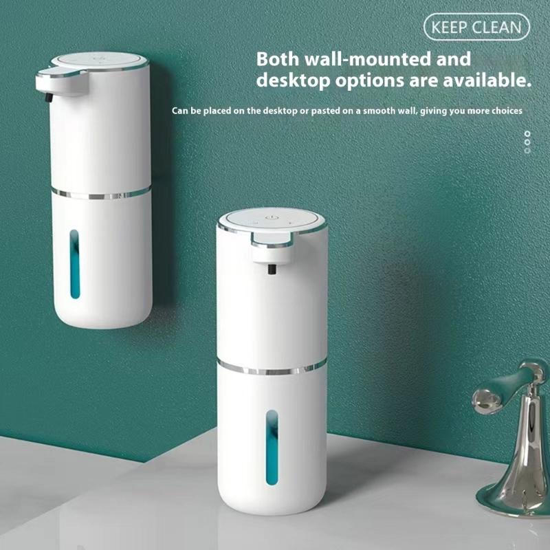 Bathroom Automatic Soap Dispenser Countertops 380ml Soap Dispenser Automatic Induction Foam Hand Washer Enduring