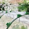 30 Pcs Greenhouse Clamps Reusable Greenhouse Hoop Clips Support Frame Grow Tunnel Clips Secure Garden Mesh on Hoops for Wind Snow Protection
