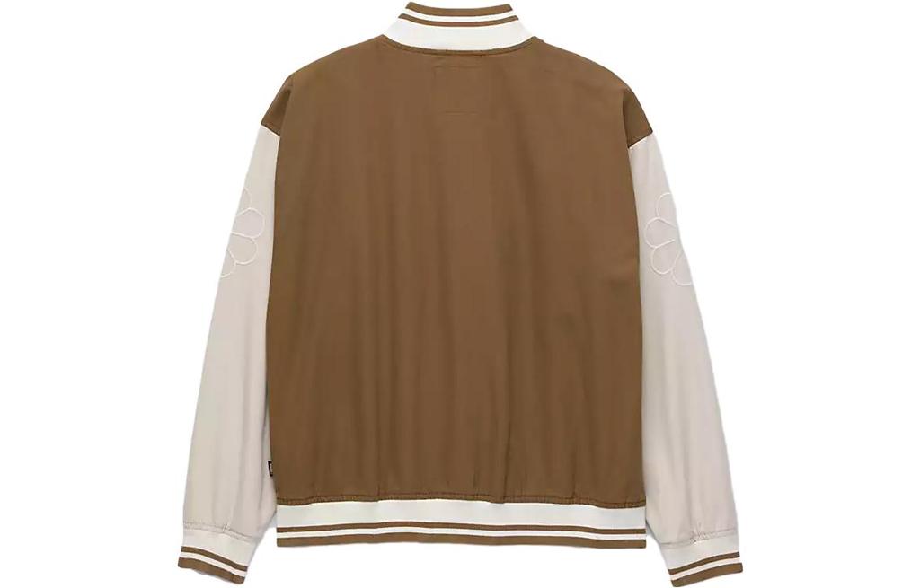 Vans Jackets Women's Brown Baseball Collar Moderate Pilot VN0007580E0