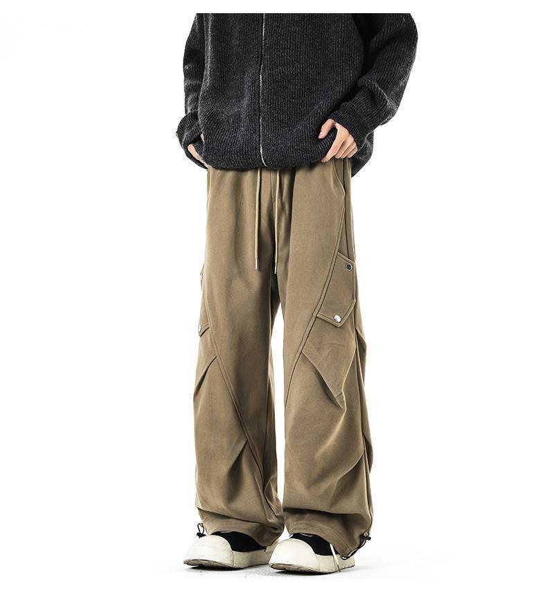 

Мужской комбинезон Starry Sky Heavy Velvet — высококачественные, модные, свободные повседневные брюки для осени и зимы. XL коричневый