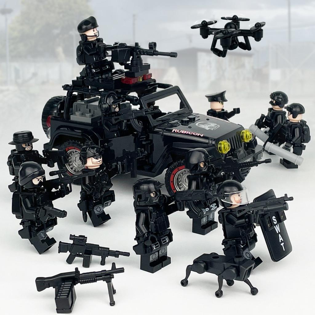 Military Building Blocks Set With Abs Plastic Small Particles For Collectors And Kids