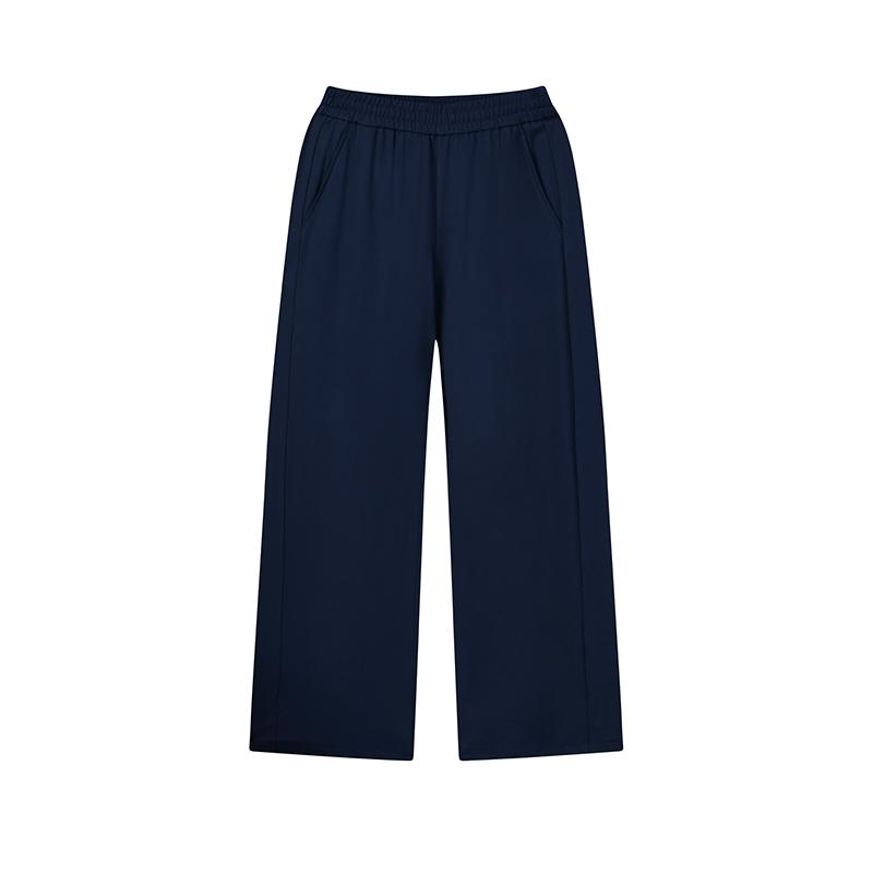 

FILA Heritage Trendy Versatile Sports Casual Pants Women bottoms Cigarette-Blue F11W628603FDB L
