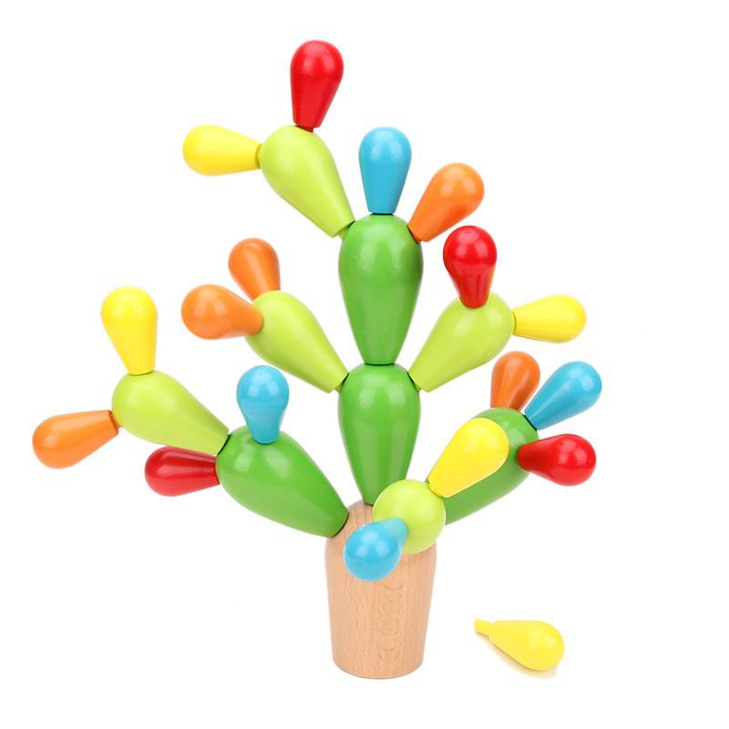 

Деревянный Монтессори кактус, конструктор для малышей
