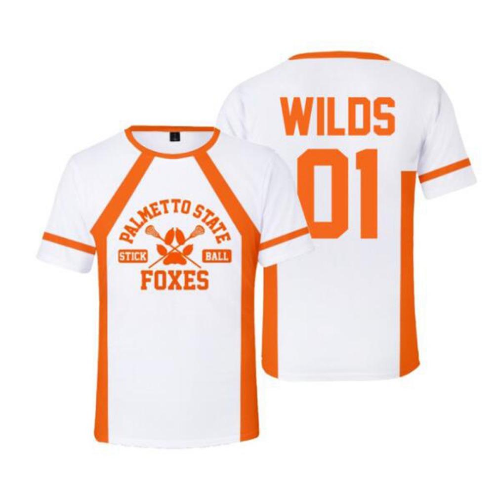 The Foxhole Court Palmetto State Foxes 3D T Shirt Unisex Summer Short Sleeve Funny Tshirt Graphic Tee Streetwear Lacrosse Jersey