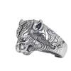 Vintage Pixiu Dragon Head Zodiac Ring - Stylish Open Index Finger Fashion Jewelry