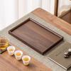 Smooth Surface Tea Set Serving Tray Bamboo Brunch Tray Household Hotel Dinner Plate  Afternoon Tea