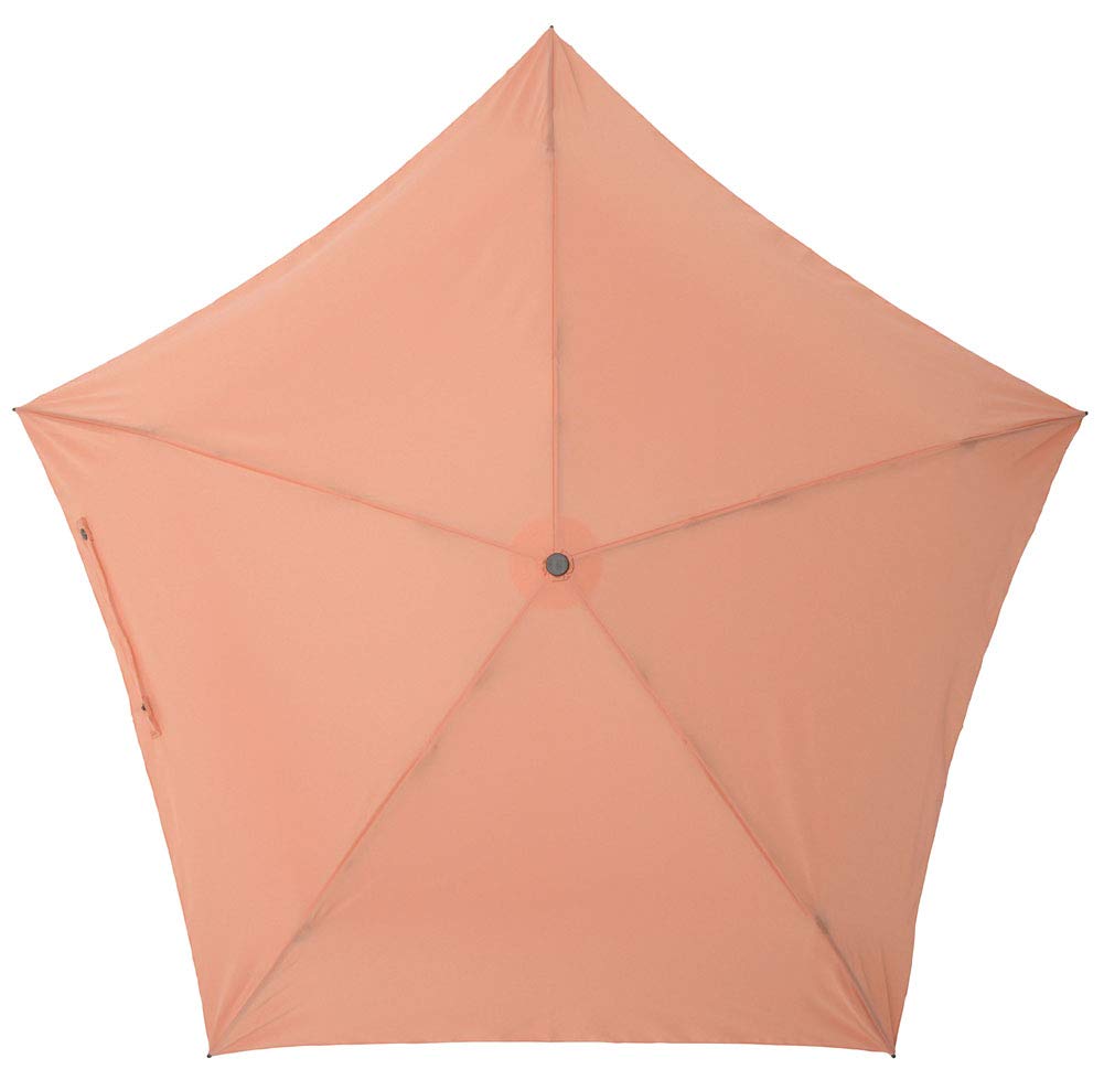 Mabu Parasol Folding Umbrella Parasol and Rain Umbrella for Women 55cm Basic Light Multi Mini Orange Umbrella Rain Umbrella UV Protection Blackout