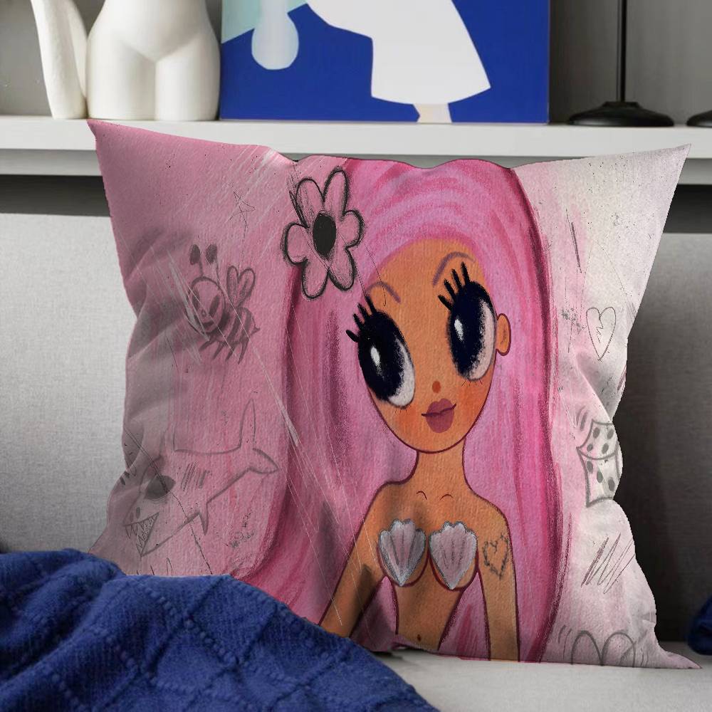 Karol G Female Singer Pillowcases Home Bedding Decorative Pillow Cover Wedding Super Soft Pillow Case