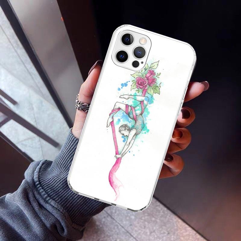 Pole Dancer Dancing Phone Case For iPhone 17 Air 11 13 Mini 14 15 Plus 16 12 Pro Max 16E SE 7 8 Pattern Soft TPU Back Cover  17