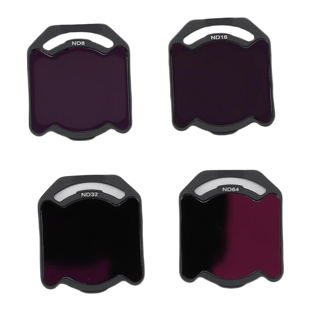 Drone ND Filter Set Multi Coated Optical Glass ND8 ND16 ND32 ND64 Filters for O4 Air Unit Pro
