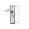 Household Hardware Universal Security Door Handle Aluminium Alloy Door Handle Thickened Panel Handle Door Lock Fittings