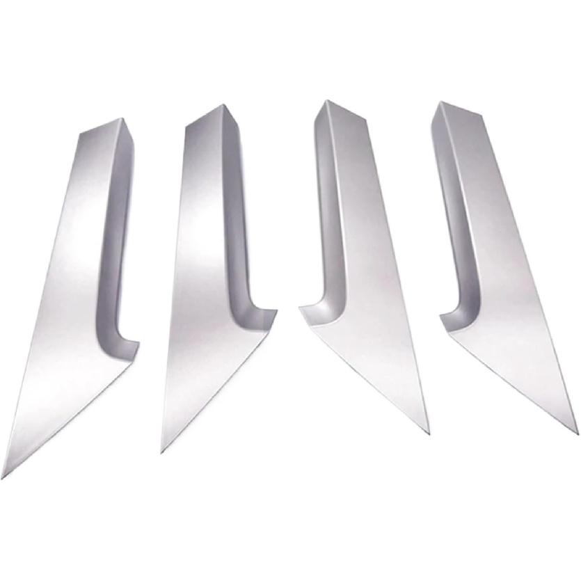 

Trim Cover Car Handle Inner Door Panel Parts Car Auto Decoration Car Replacement Accessories Silver,Compatible with Toyota Camry 2006-2011 серебряный