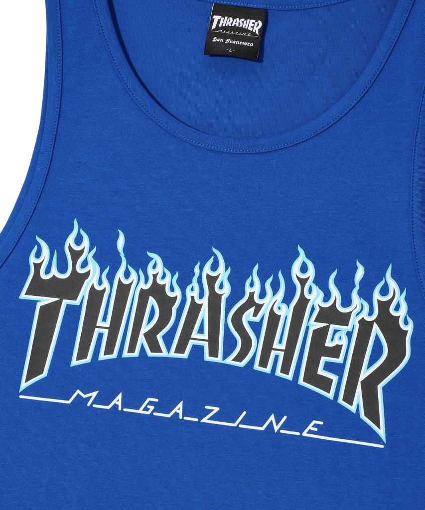 Treasure Flame Sleeveless Blue