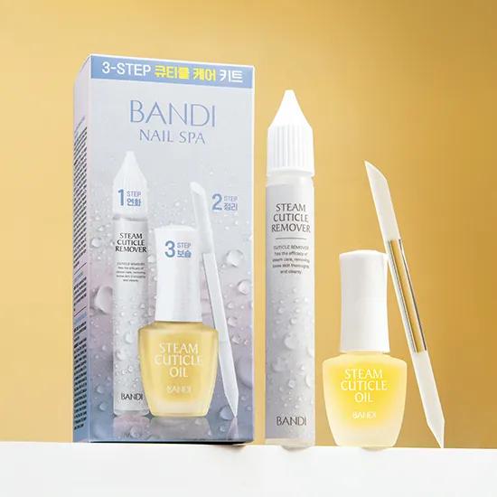 BANDI NAIL SPA Масло для кутикулы с паром и набор для ухода за кутикулой (2 варианта) Steam Cuticle Oil 7ml