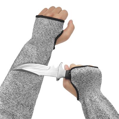 1 Stück Schnittfeste HPPE-Armschutzhandschuhe der Stufe 5 mit Durchstichschutz für die Arbeit