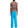 Adidas X Wales Bonner Track Pant Shock Cyan Women Bottoms Blue JJ2934