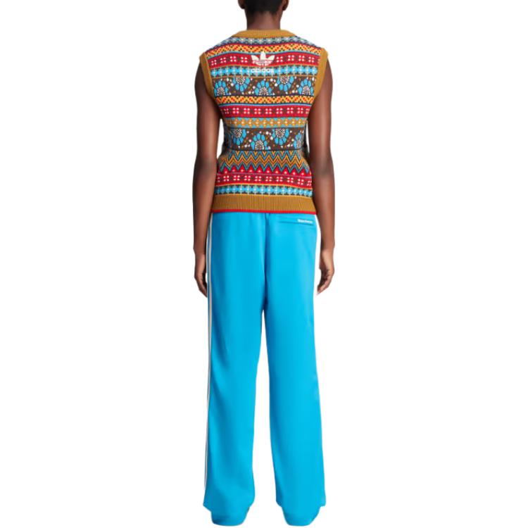 Adidas X Wales Bonner Track Pant Shock Cyan Women Bottoms Blue JJ2934