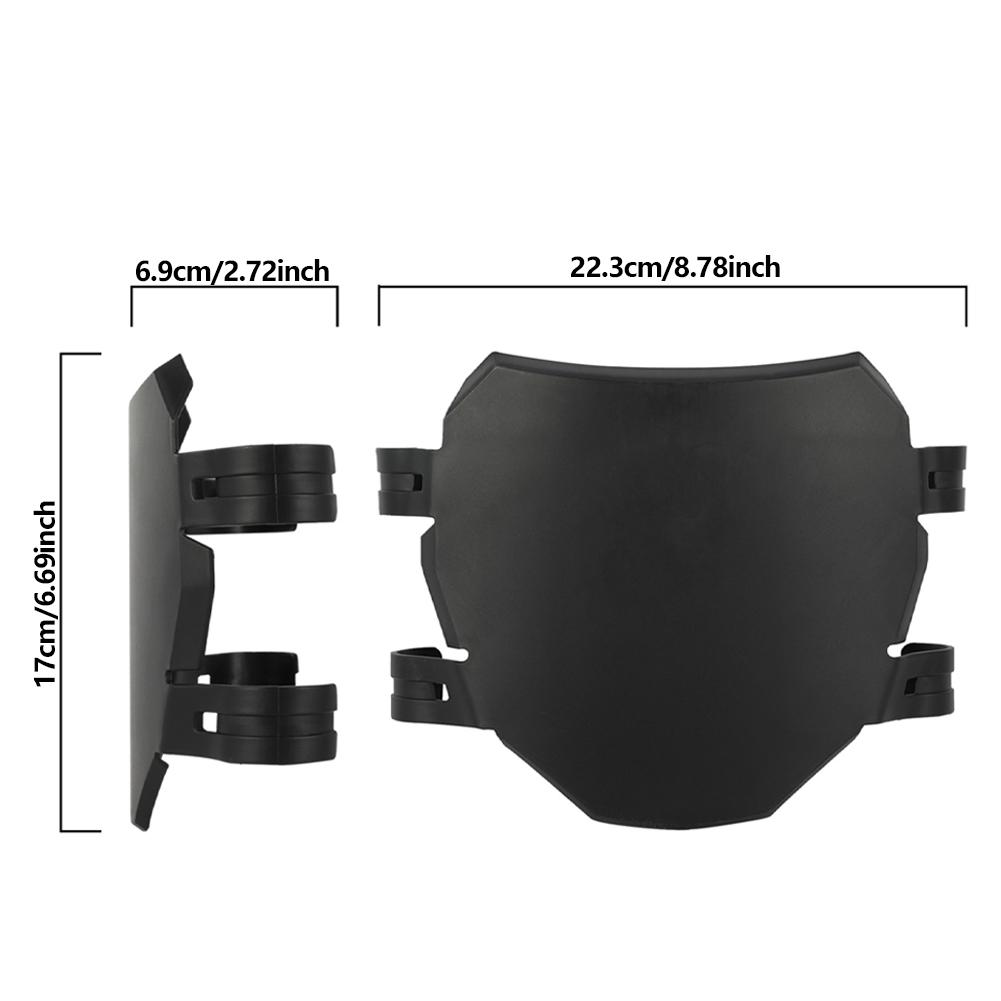 Racing Style E-bike Appearance Part Liecense Plate Motorcycle Number Plate for Surron X/S Lightweight Modification Accessory