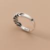 1pc Vintage Irregular Knot Winding Ring for Women Couples  With Unique Design Sense Party Jewelry Gift Accessories