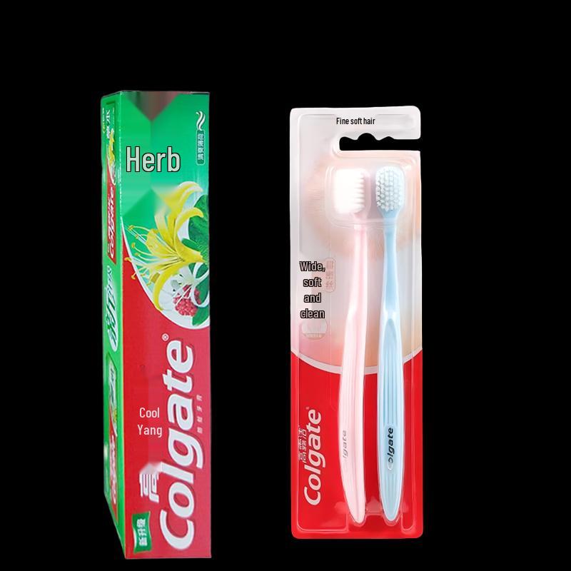 

Colgate Herbal Toothpaste & Toothbrush Set